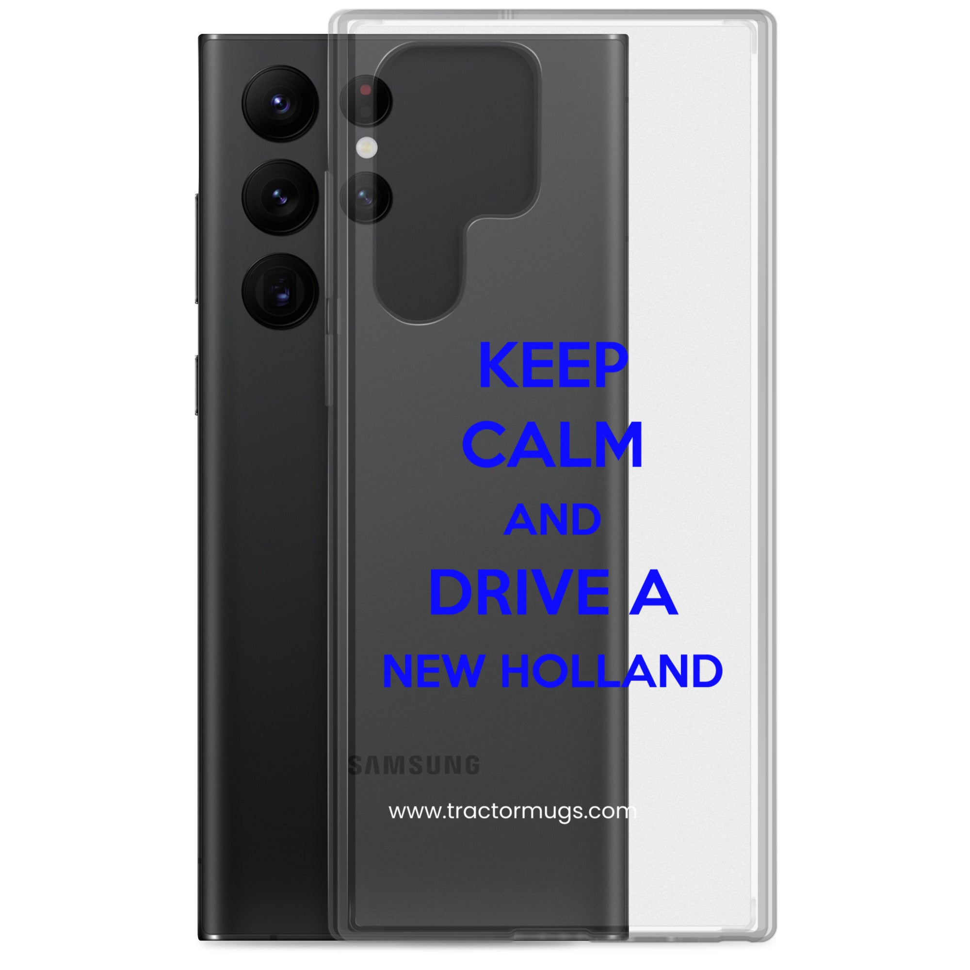 New Holland Keep Calm New Holland | Clear Case for Samsung® Quality Farmers Merch