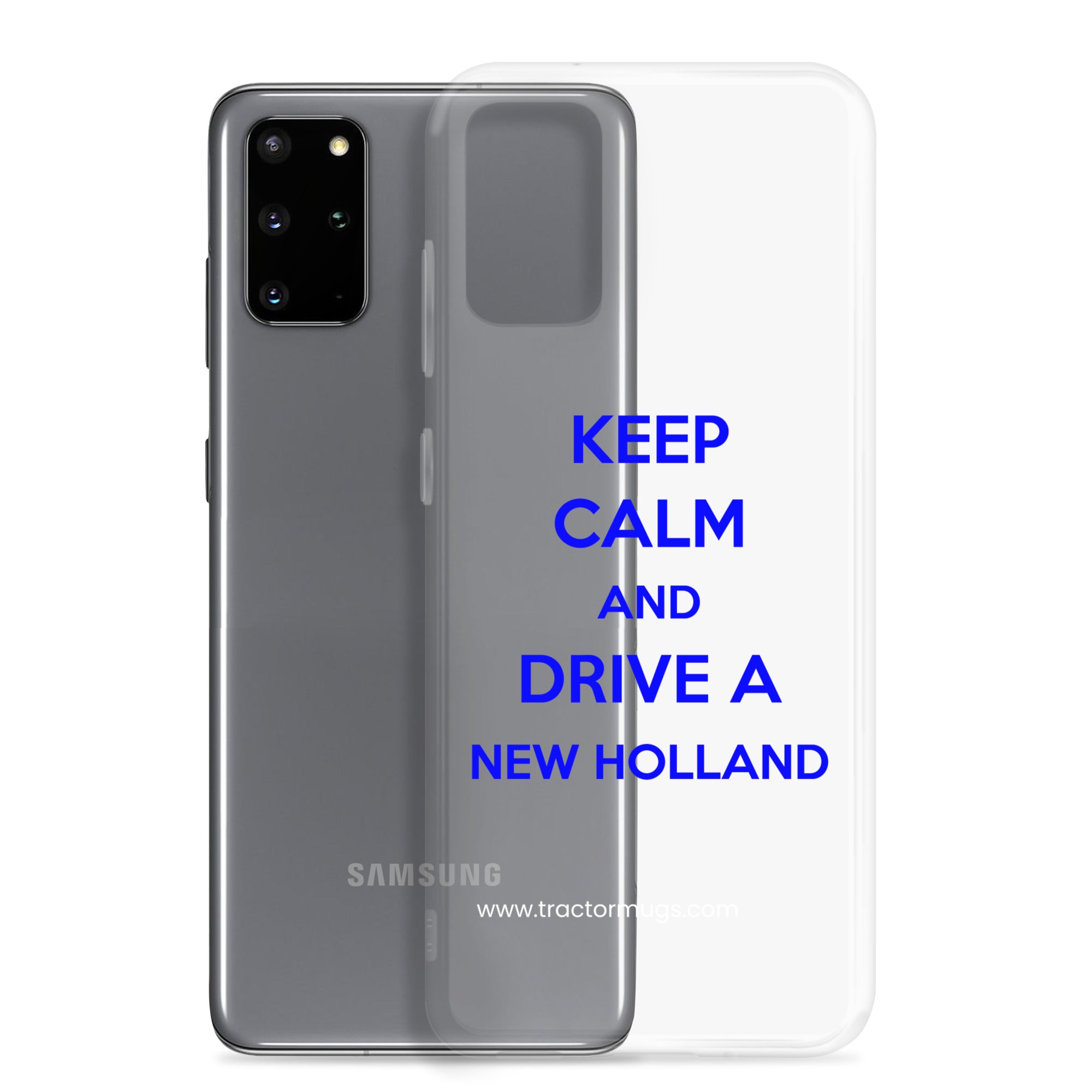 New Holland Keep Calm New Holland | Clear Case for Samsung® Quality Farmers Merch