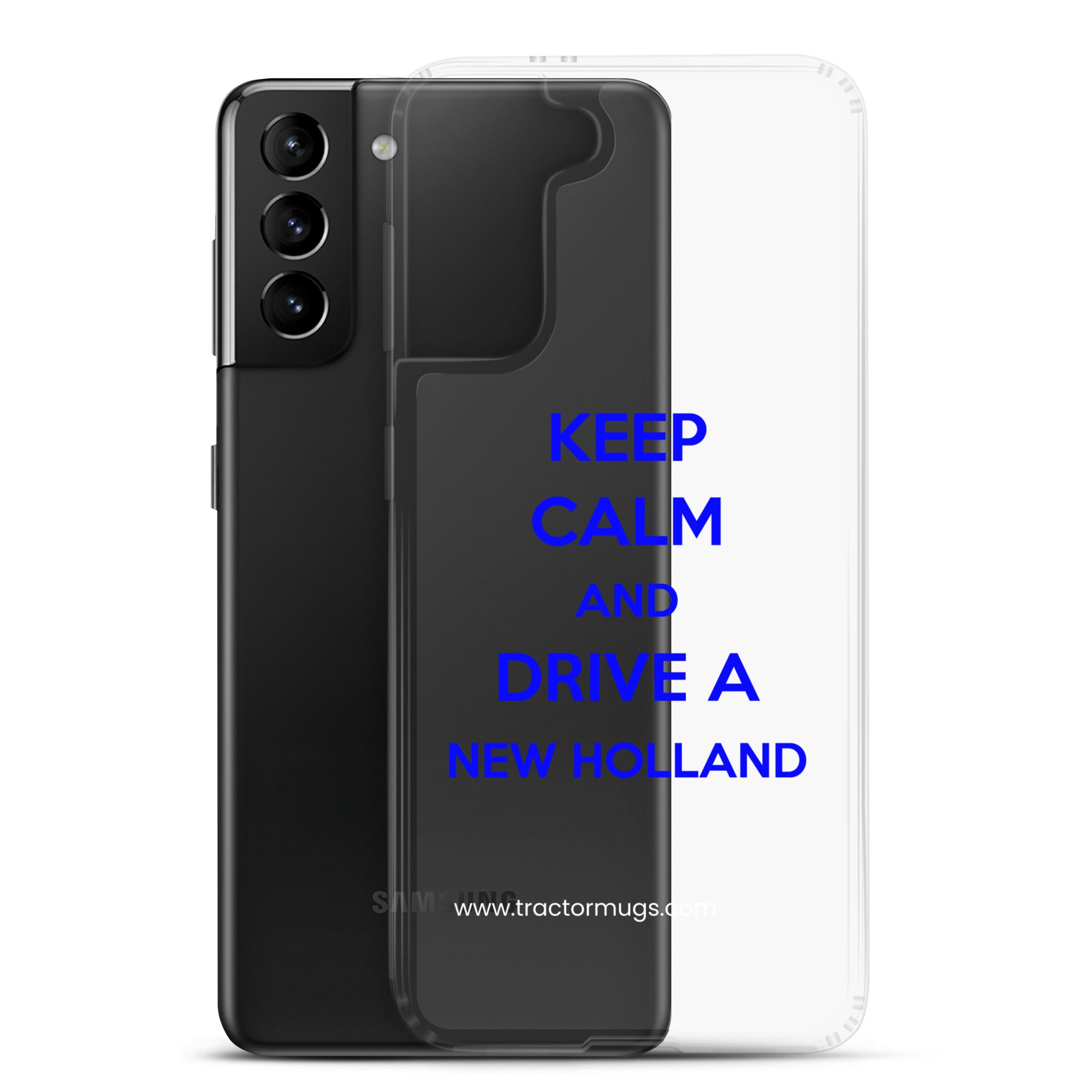 New Holland Keep Calm New Holland | Clear Case for Samsung® Quality Farmers Merch