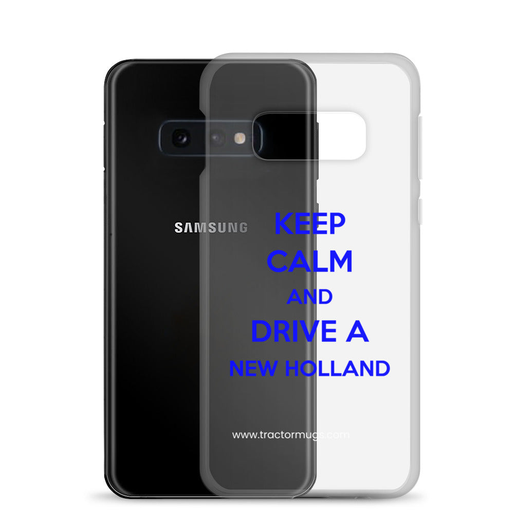 New Holland Keep Calm New Holland | Clear Case for Samsung® Quality Farmers Merch