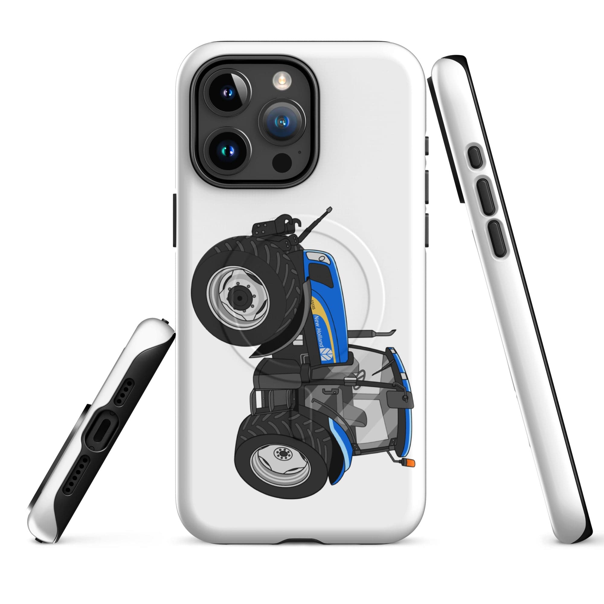 New Holland MagSafe® Tough Case for iPhone® iPhone 15 Pro Max New Holland TS 135a | MagSafe® tough case for iPhone® Quality Farmers Merch