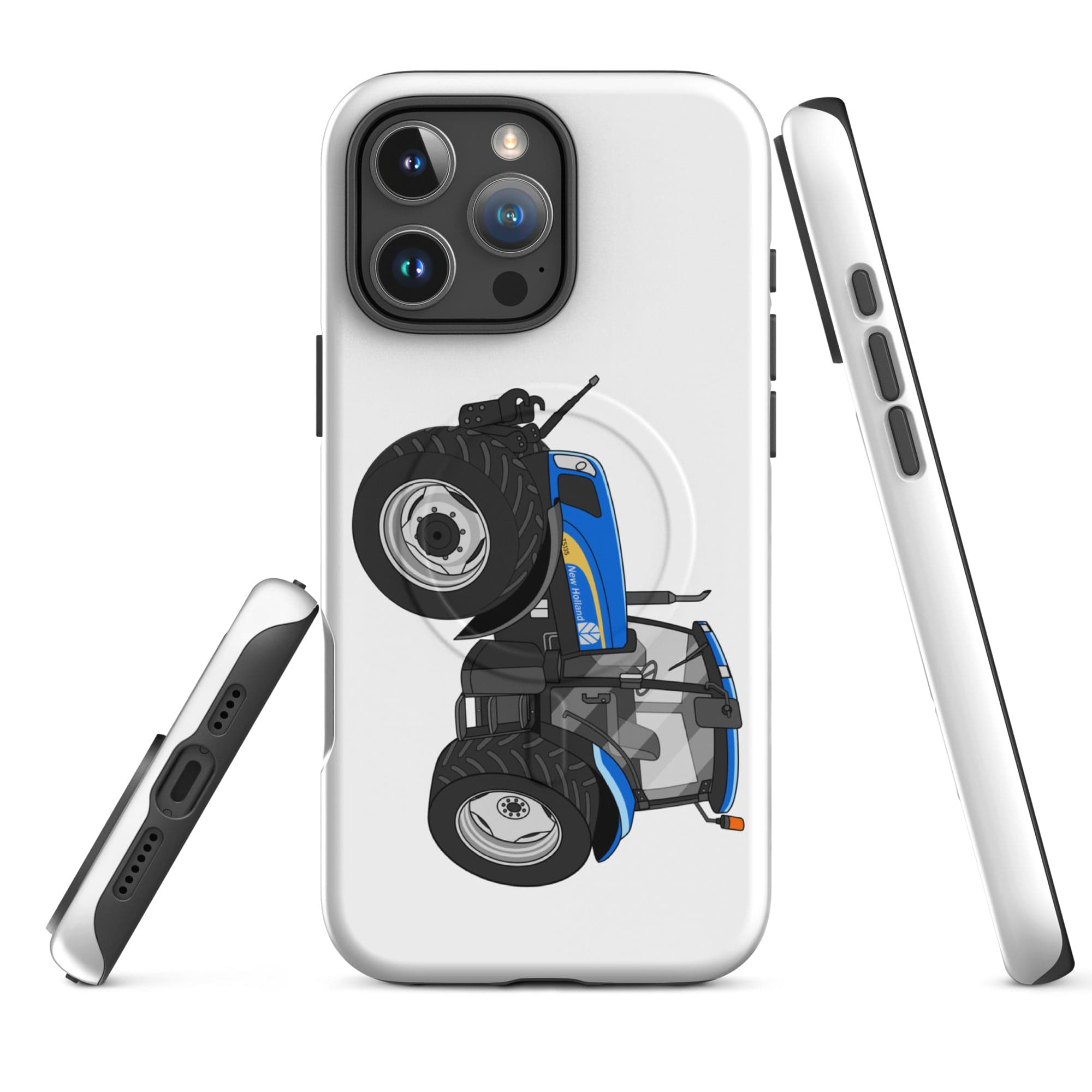 New Holland MagSafe® Tough Case for iPhone® iPhone 16 Pro Max New Holland TS 135a | MagSafe® tough case for iPhone® Quality Farmers Merch
