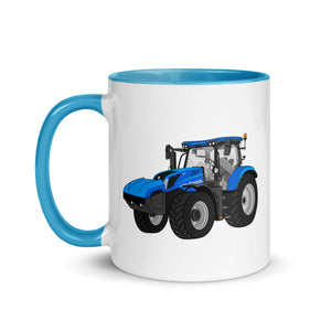New Holland New Holland T6 180 Methane | Mug with Color Inside Quality Farmers Merch
