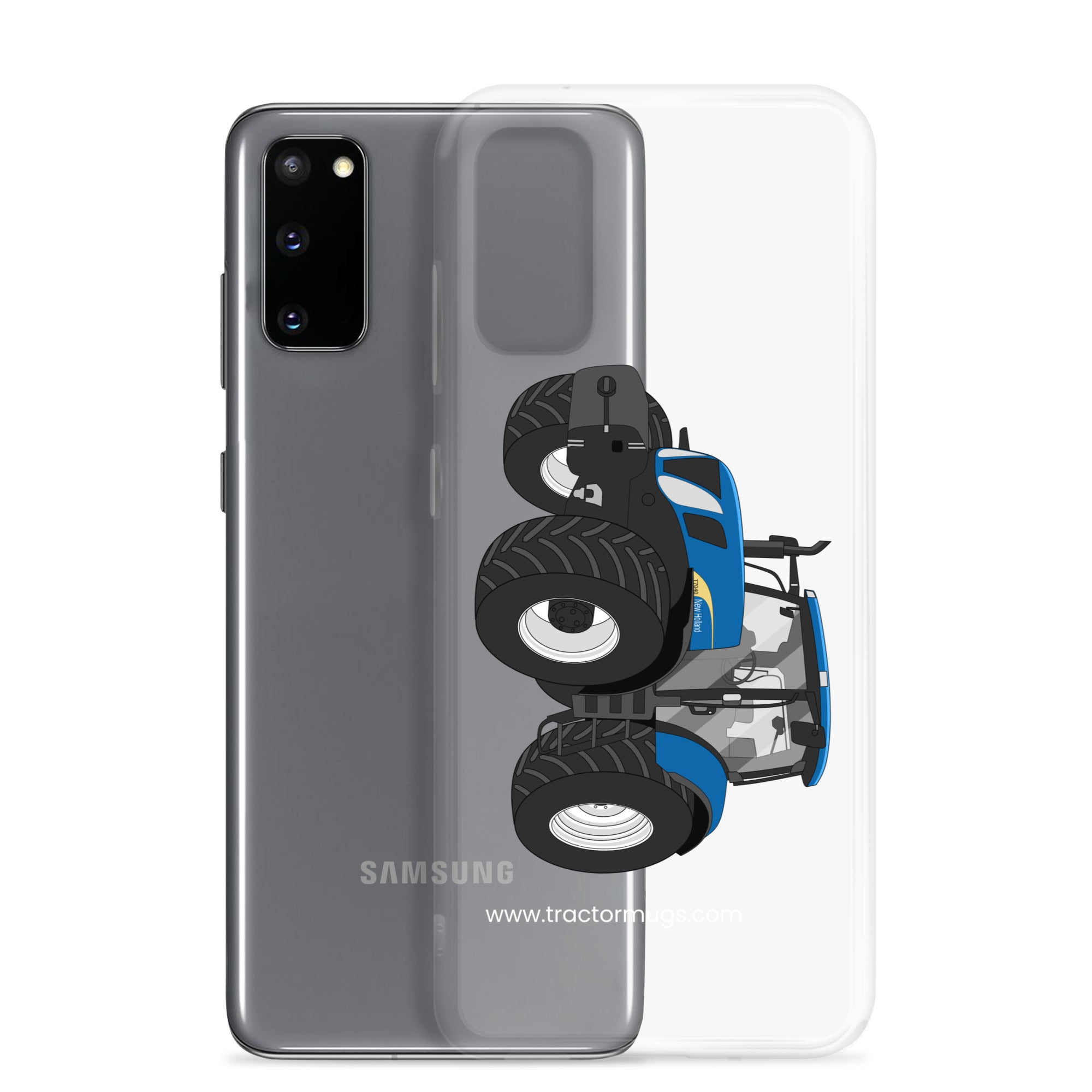 New Holland New Holland The 7040-1 | Clear Case for Samsung® Quality Farmers Merch