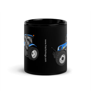 New Holland New Holland TS 135a | Black Glossy Mug Quality Farmers Merch