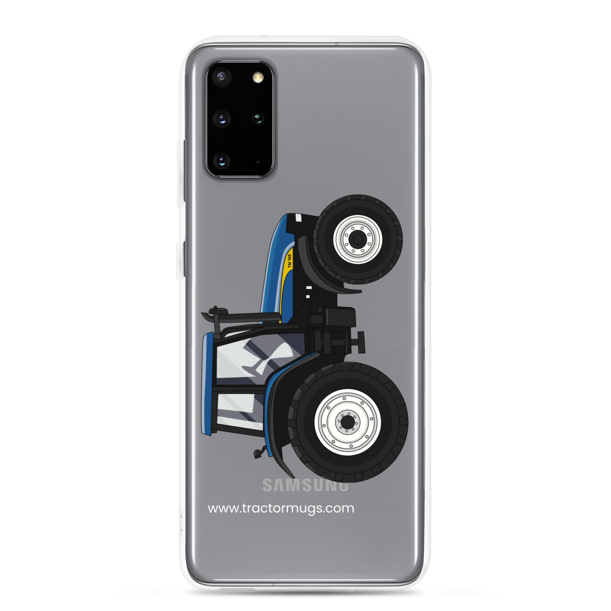 New Holland Samsung Galaxy S20 Plus New Holland TM 155 | Clear Case for Samsung® Quality Farmers Merch