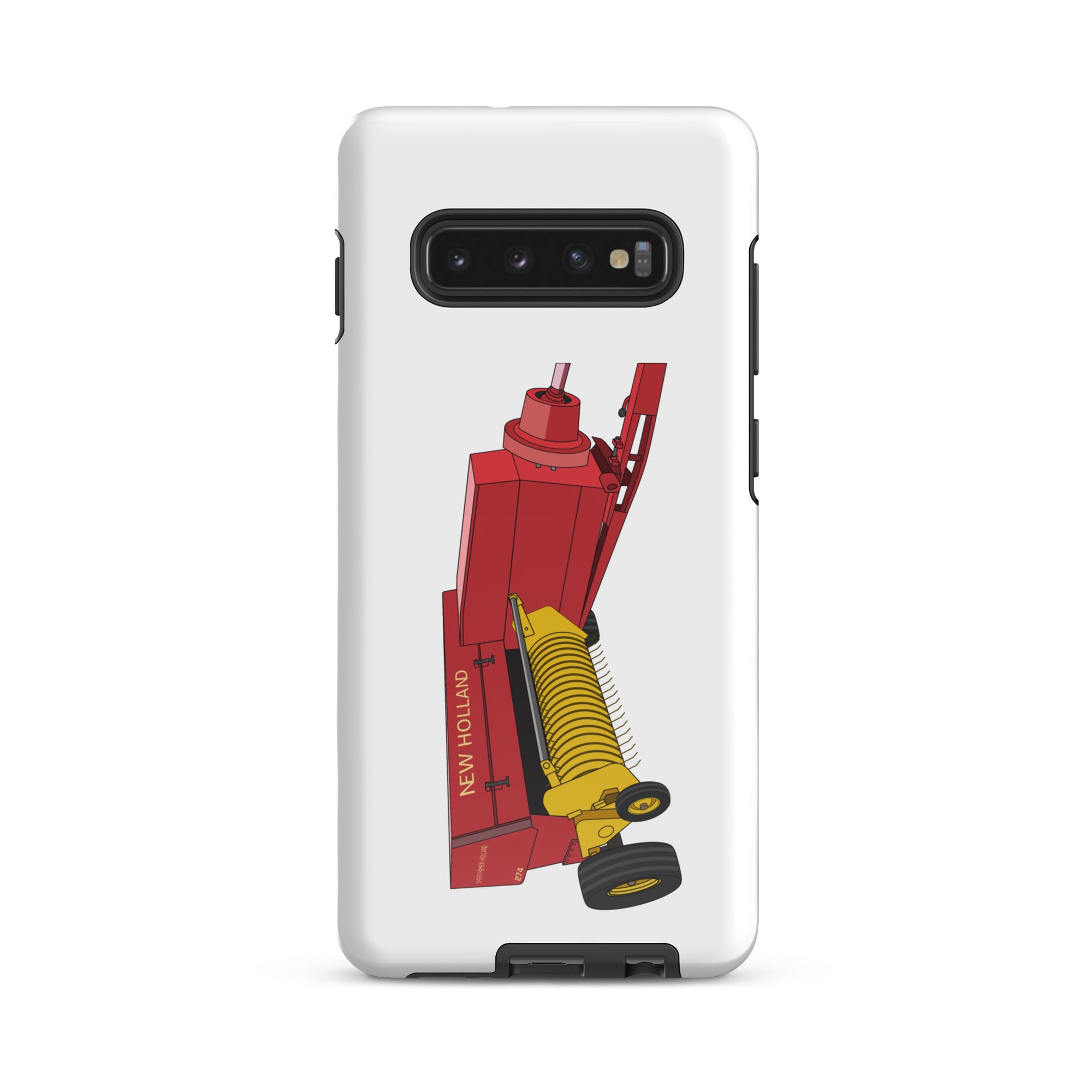 New Holland Tough case for Samsung® Samsung Galaxy S10 Plus New Holland 274 Square Baler | Tough case for Samsung® Quality Farmers Merch