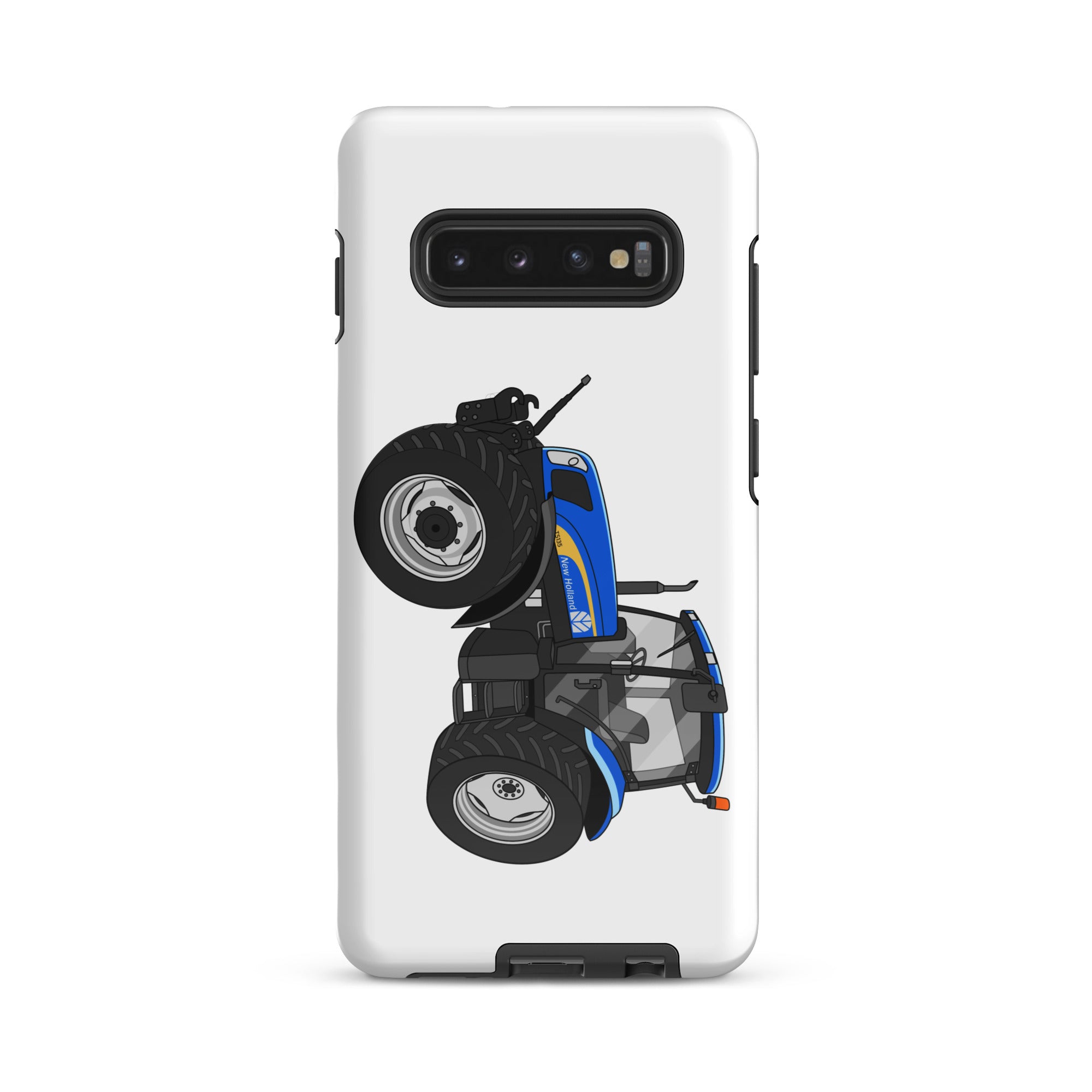 New Holland Tough case for Samsung® Samsung Galaxy S10 Plus New Holland TS 135a | Tough case for Samsung® Quality Farmers Merch