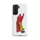 New Holland Tough case for Samsung® Samsung Galaxy S21 FE New Holland 274 Square Baler | Tough case for Samsung® Quality Farmers Merch