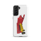 New Holland Tough case for Samsung® Samsung Galaxy S21 New Holland 274 Square Baler | Tough case for Samsung® Quality Farmers Merch