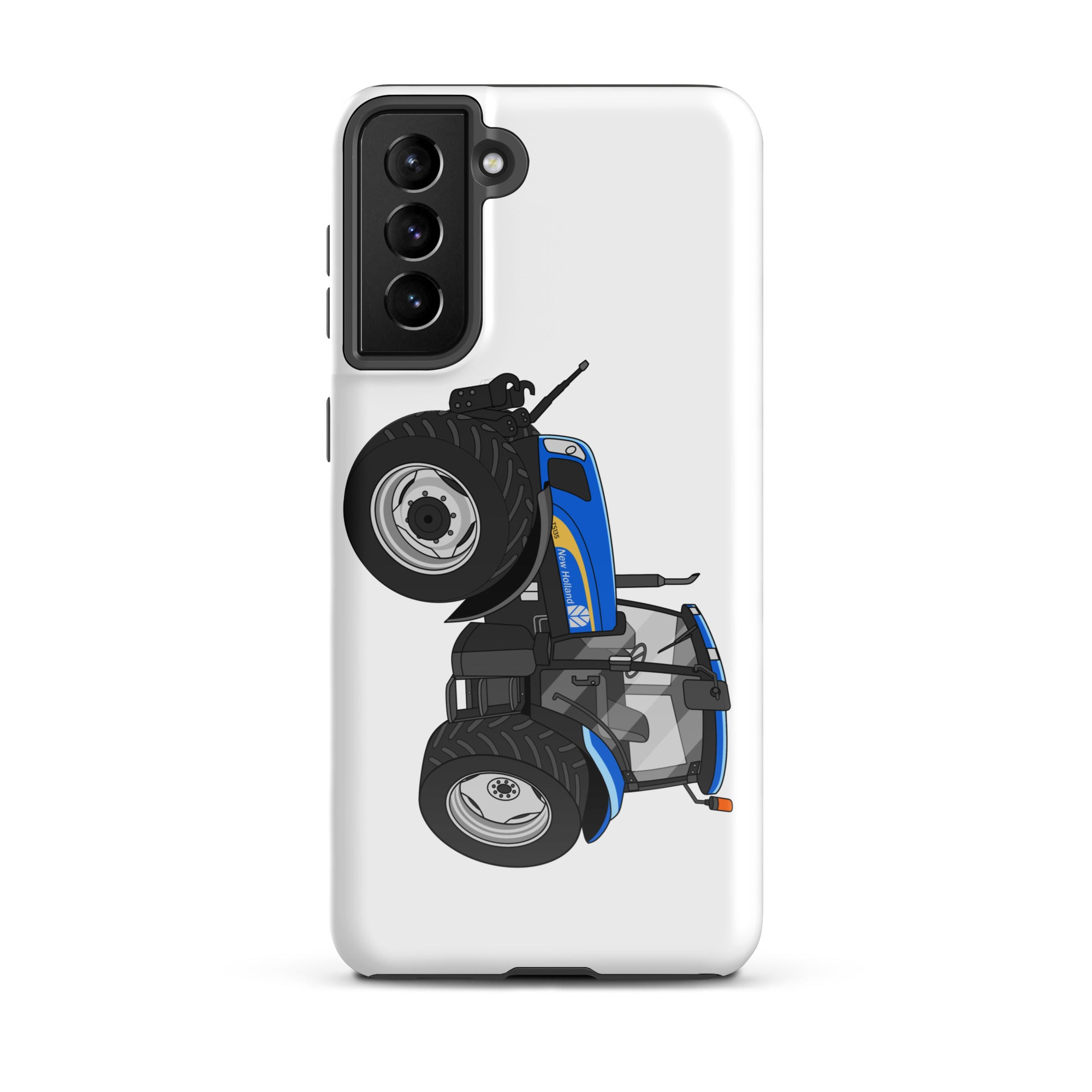New Holland Tough case for Samsung® Samsung Galaxy S21 Plus New Holland TS 135a | Tough case for Samsung® Quality Farmers Merch