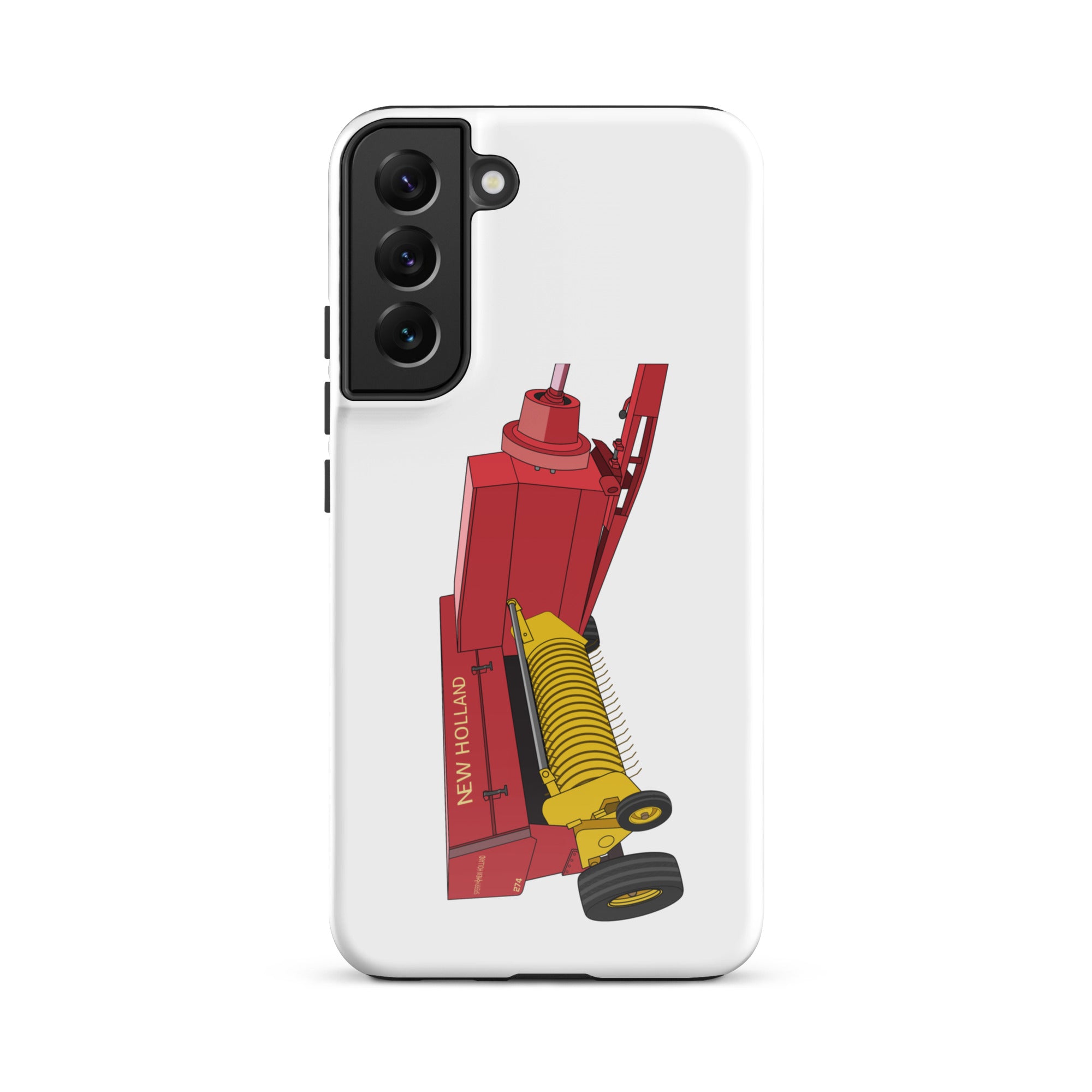 New Holland Tough case for Samsung® Samsung Galaxy S22 Plus New Holland 274 Square Baler | Tough case for Samsung® Quality Farmers Merch