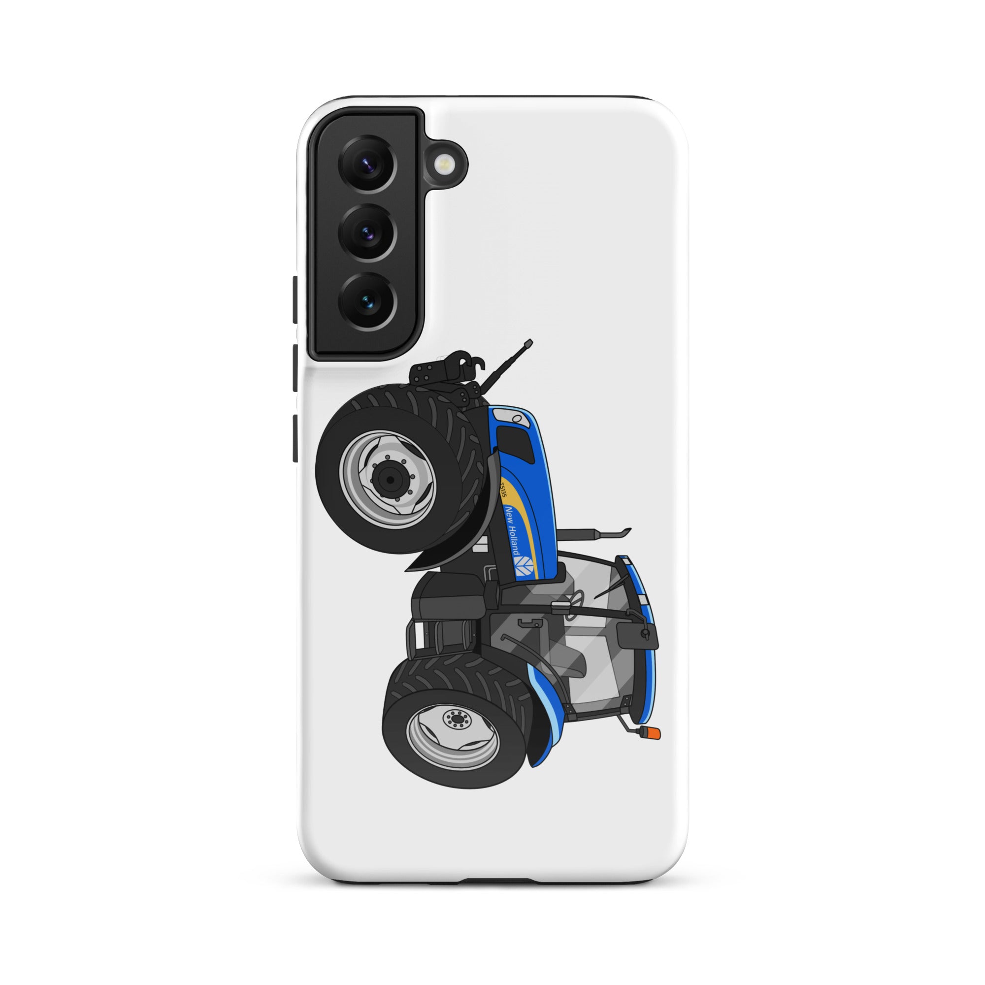 New Holland Tough case for Samsung® Samsung Galaxy S22 Plus New Holland TS 135a | Tough case for Samsung® Quality Farmers Merch