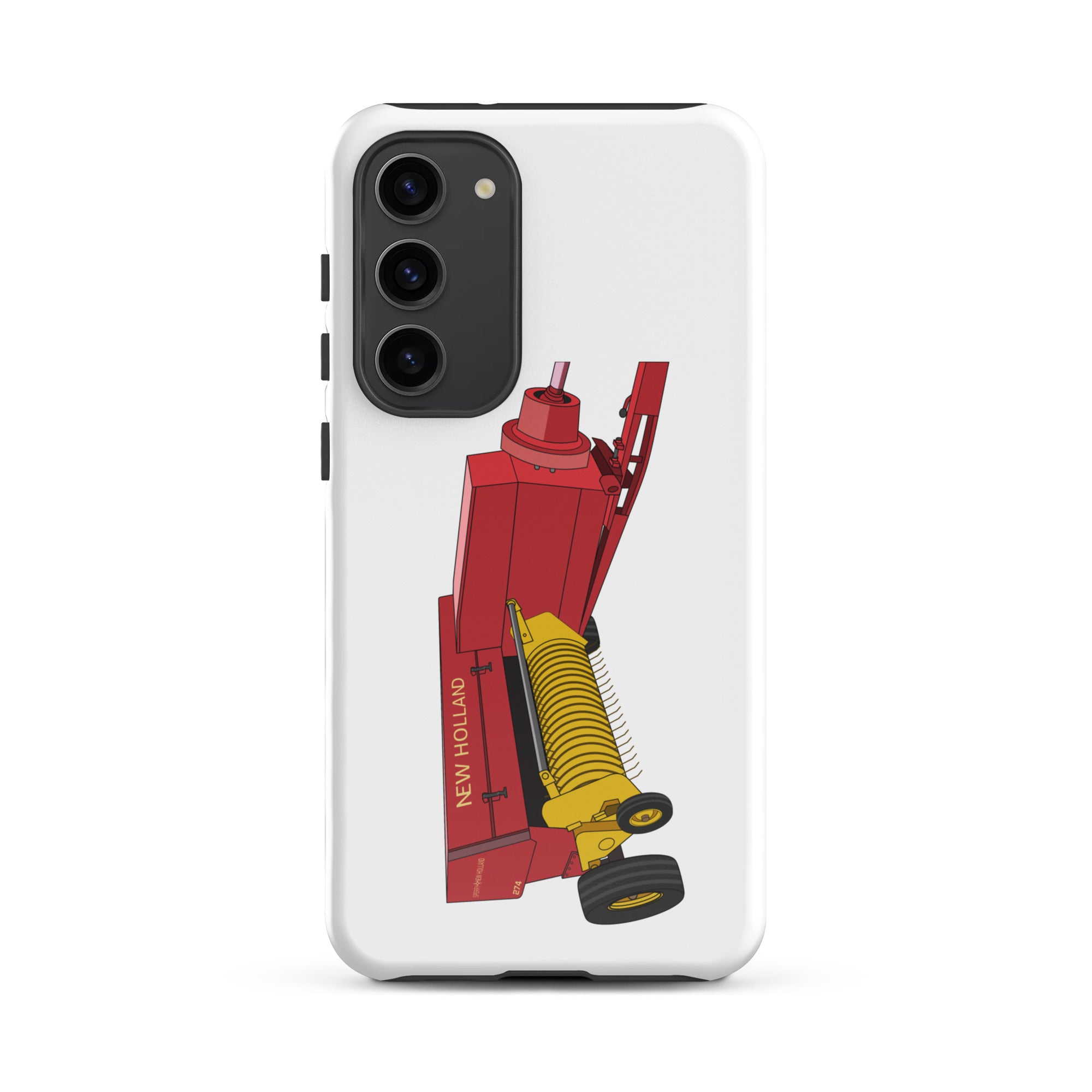 New Holland Tough case for Samsung® Samsung Galaxy S23 Plus New Holland 274 Square Baler | Tough case for Samsung® Quality Farmers Merch