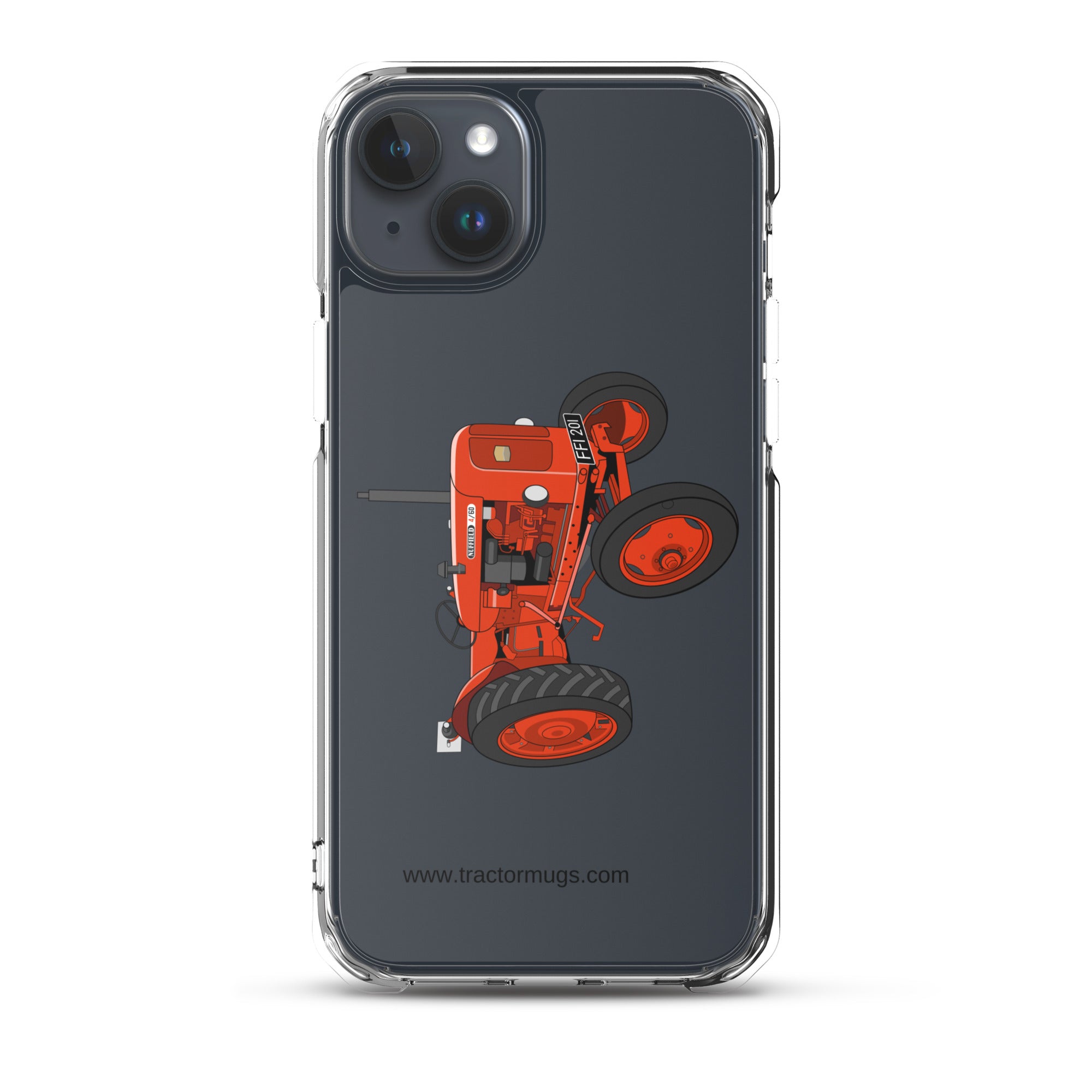 Nuffield Clear Case for iPhone® iPhone 15 Plus Nuffield 4_60 | Clear Case for iPhone® Quality Farmers Merch