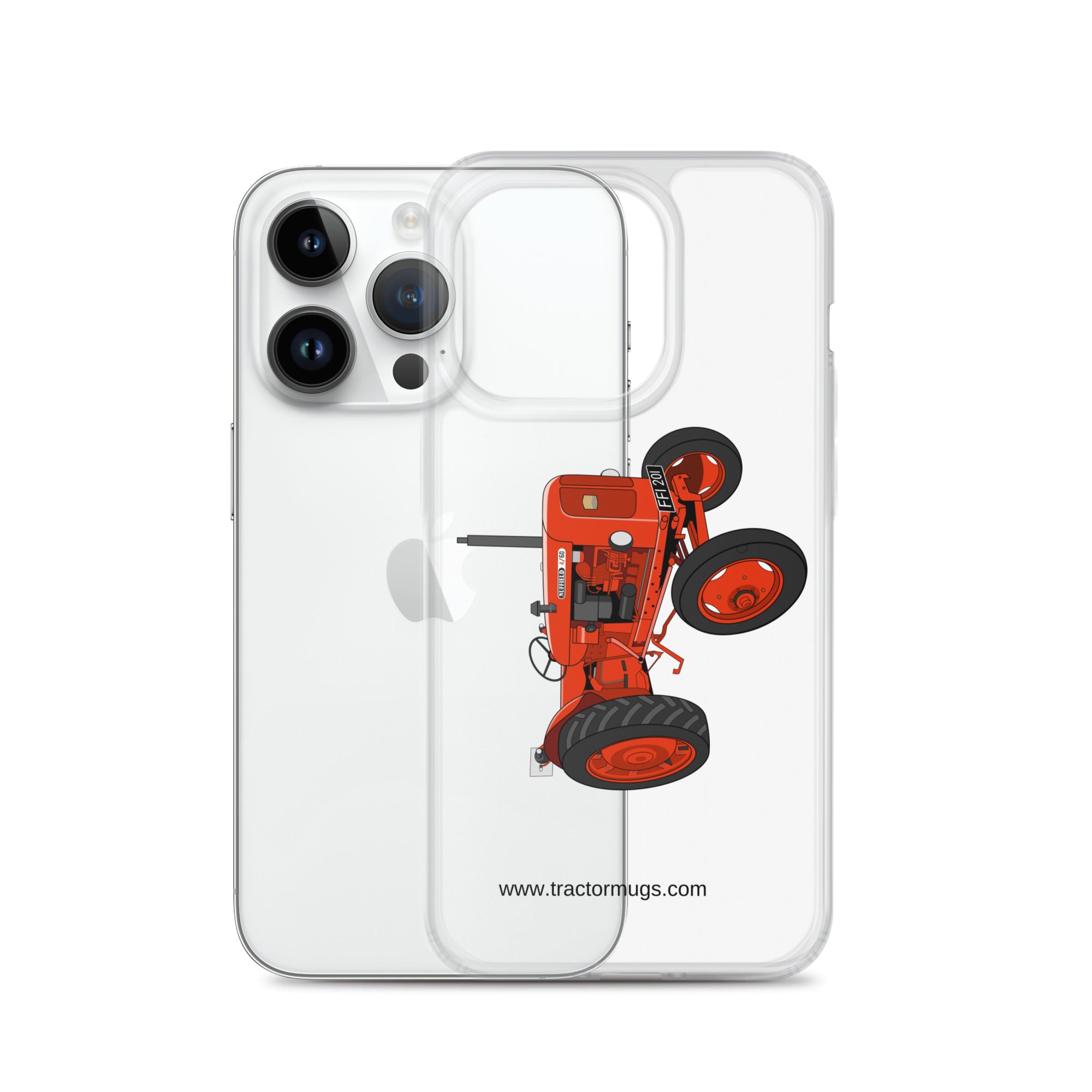 Nuffield Clear Case for iPhone® Nuffield 4_60 | Clear Case for iPhone® Quality Farmers Merch