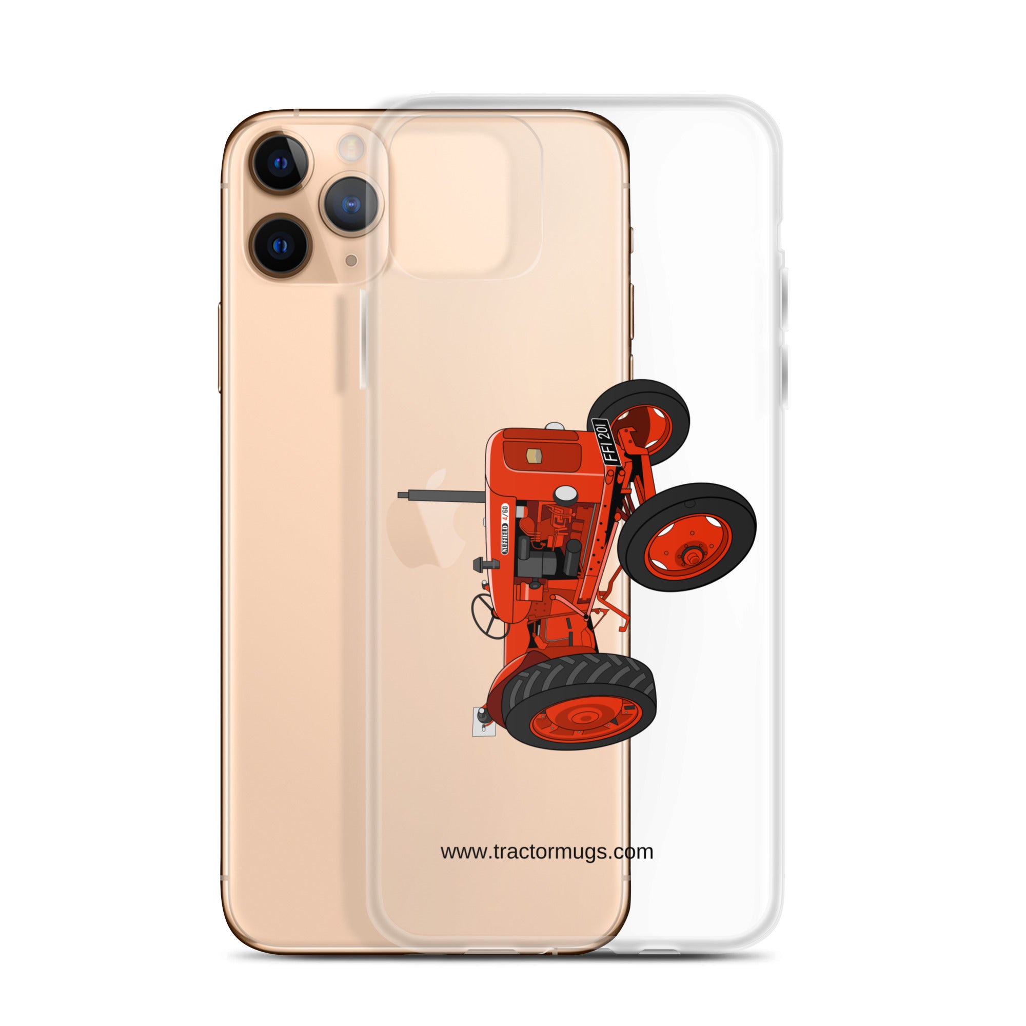 Nuffield Clear Case for iPhone® Nuffield 4_60 | Clear Case for iPhone® Quality Farmers Merch