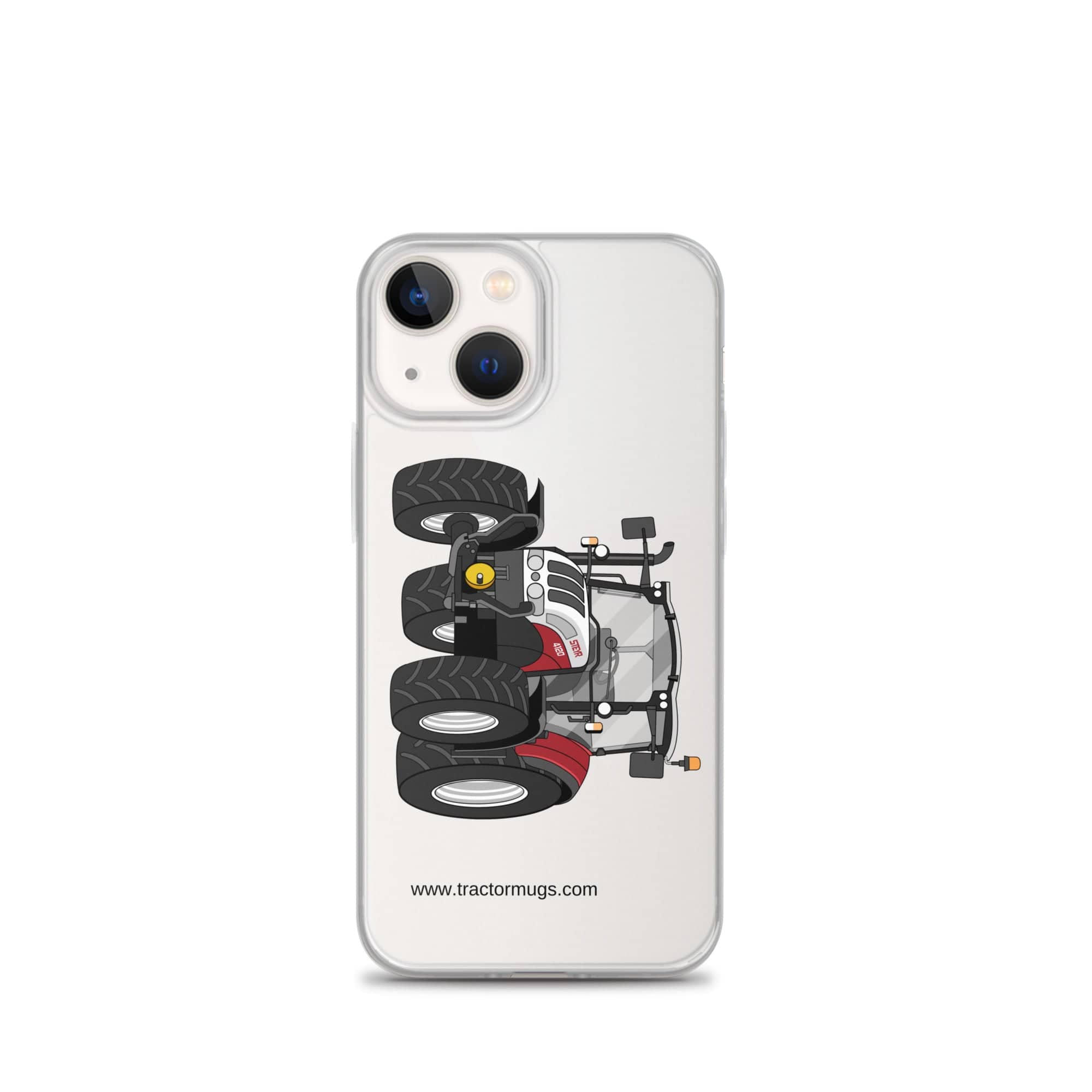 Steyr Clear Case for iPhone® iPhone 13 mini Steyr 4120 Plus | Clear Case for iPhone® Quality Farmers Merch