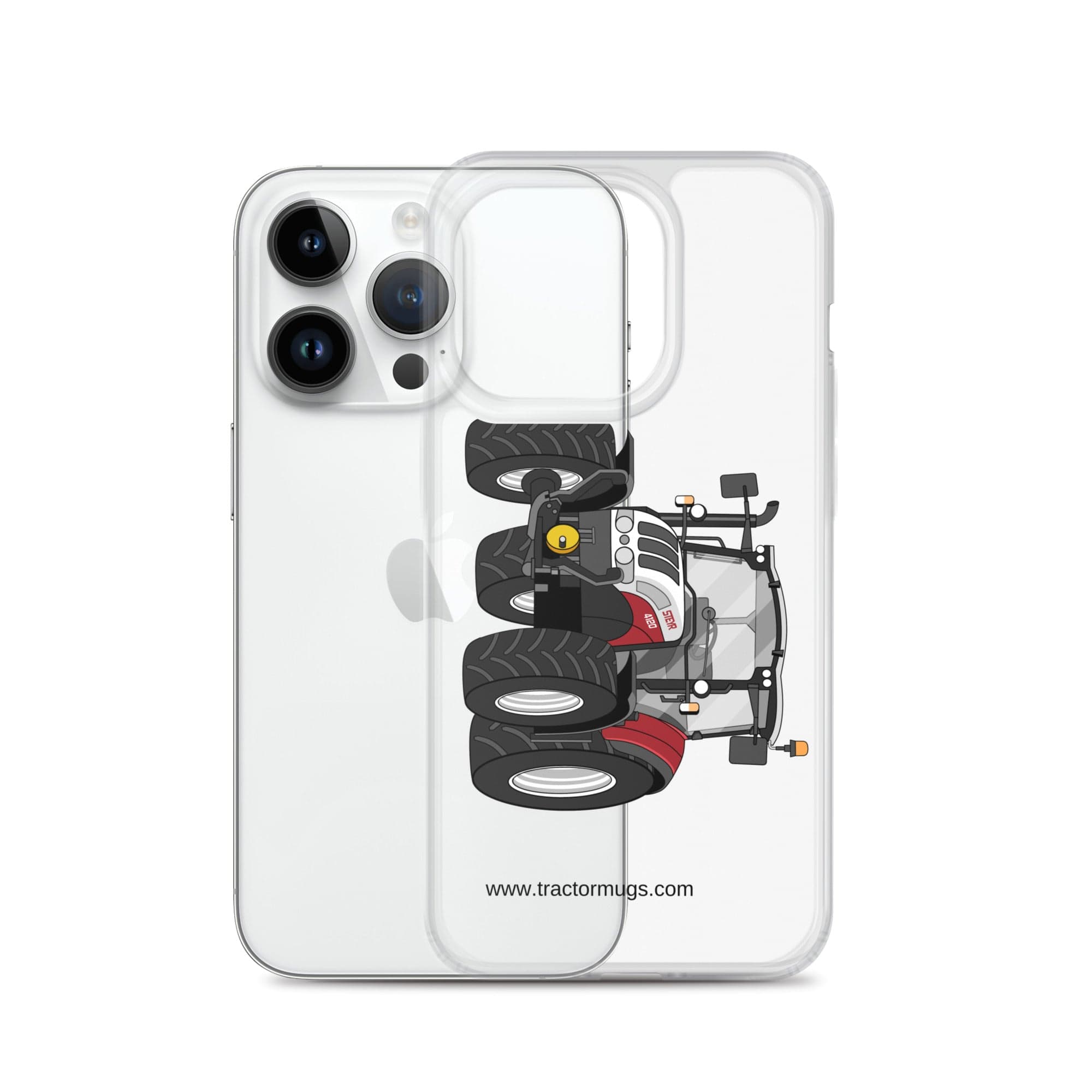 Steyr Clear Case for iPhone® Steyr 4120 Plus | Clear Case for iPhone® Quality Farmers Merch