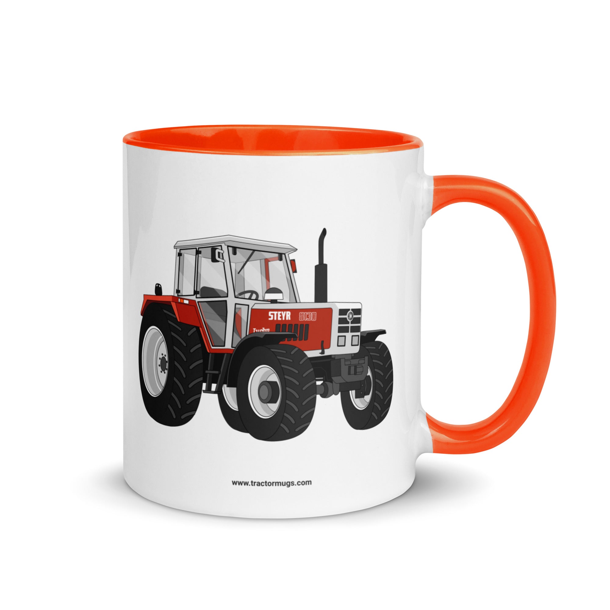 Steyr Orange / 11 oz Steyr 8130 | Mug with Color Inside Quality Farmers Merch
