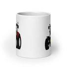 Steyr Steyr 4120 Plus | White glossy mug Quality Farmers Merch