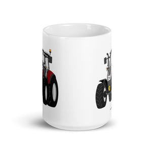 Steyr Steyr 4120 Plus | White glossy mug Quality Farmers Merch