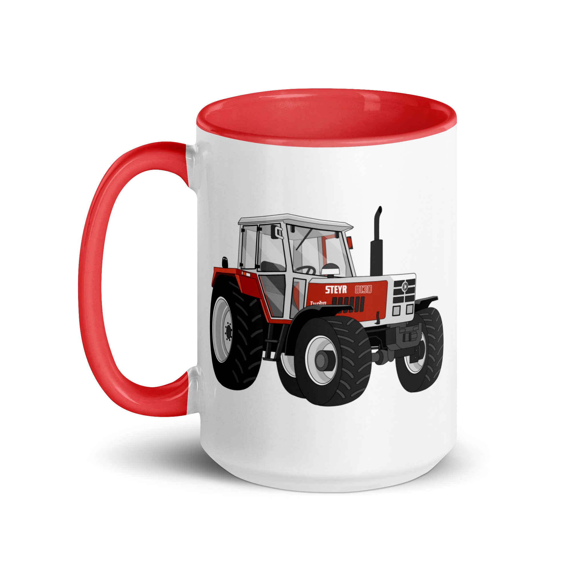 Steyr Steyr 8130 | Mug with Color Inside Quality Farmers Merch