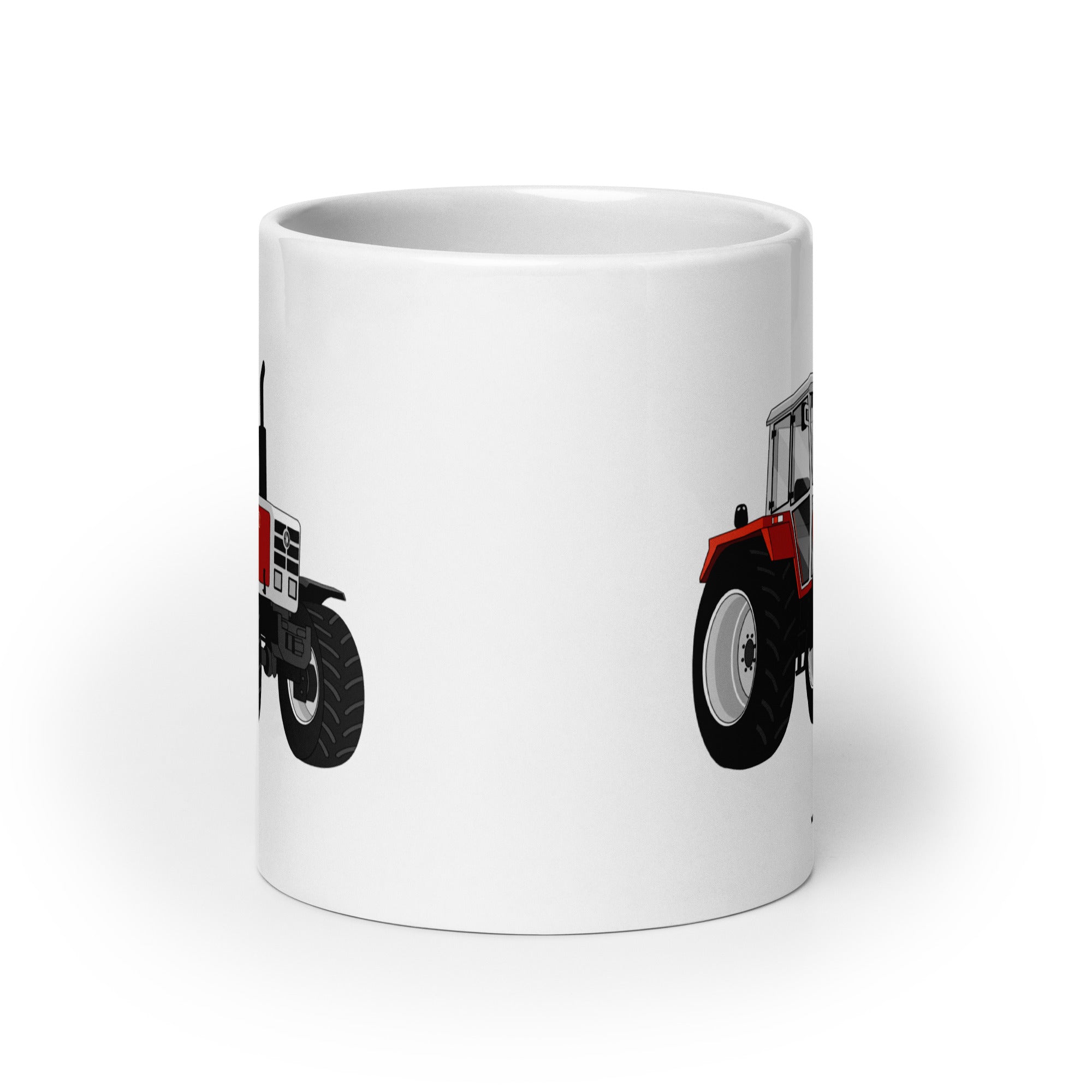 Steyr Steyr 8130 | White glossy mug Quality Farmers Merch
