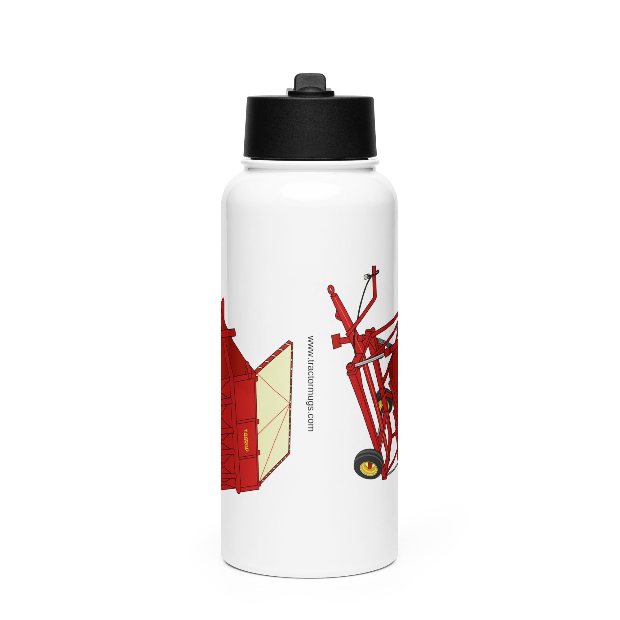 Taarup Taarup tipvogn T3 Trailer | Stainless steel water bottle with a straw lid Quality Farmers Merch
