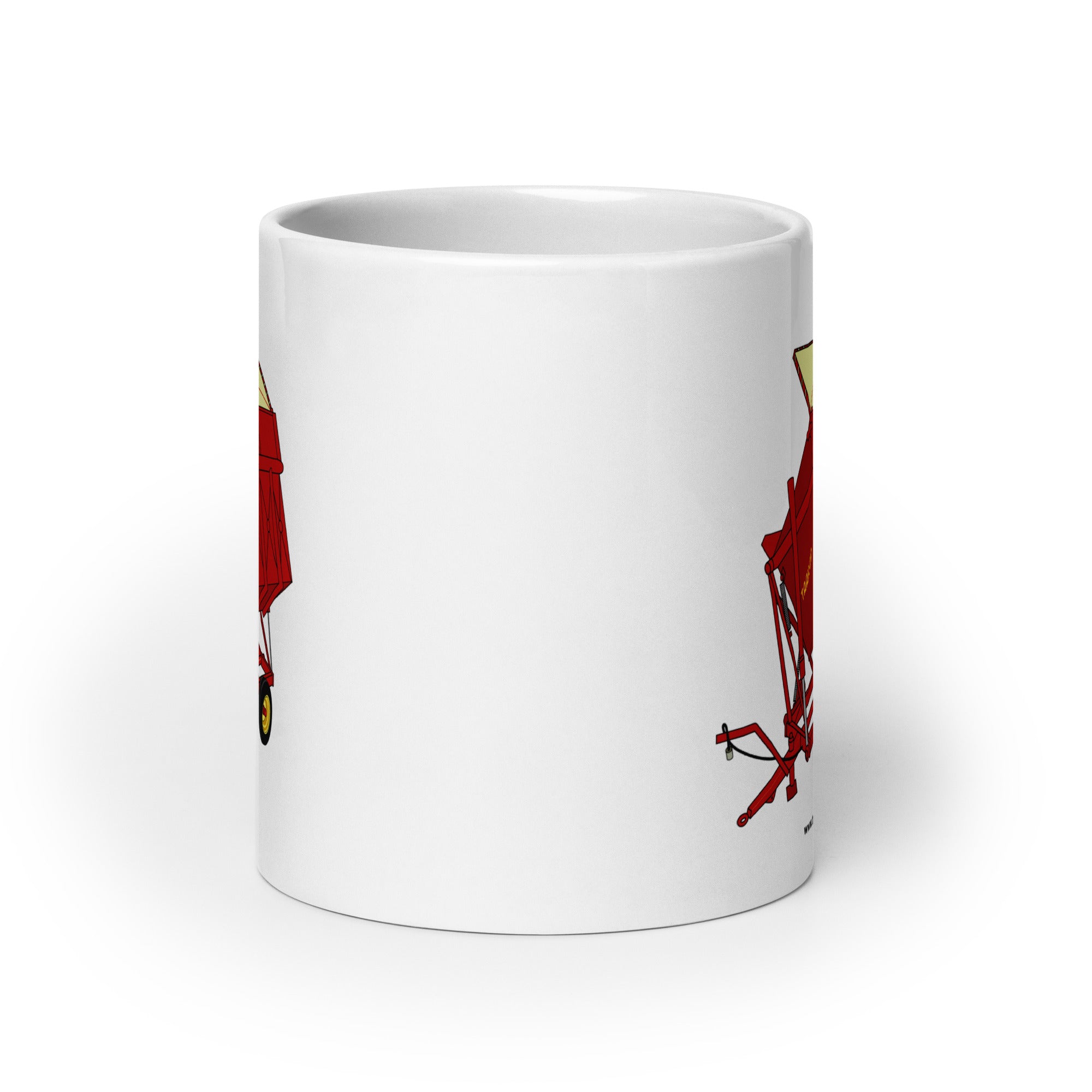 Taarup Taarup tipvogn T3 Trailer | White glossy mug Quality Farmers Merch