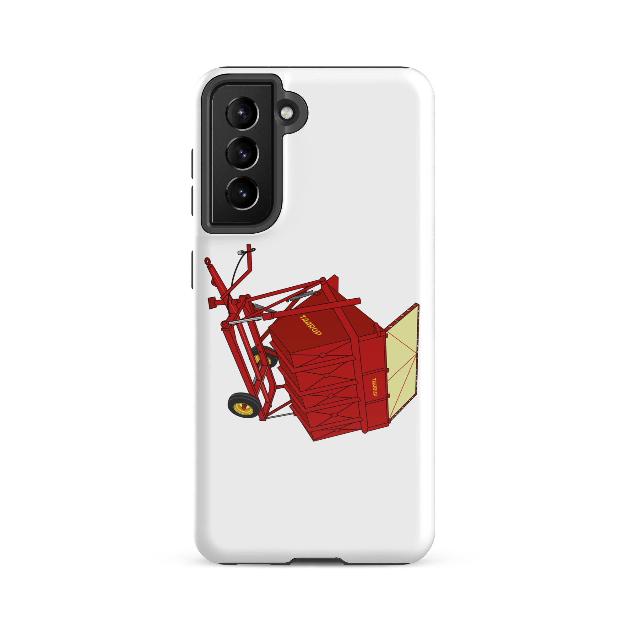 Taarup Tough case for Samsung® Samsung Galaxy S21 FE Taarup tipvogn T3 Trailer | Tough case for Samsung® Quality Farmers Merch