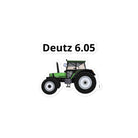 The Farmers Mugs Store 3″×3″ Deutz 6.05 Bubble-free stickers Quality Farmers Merch