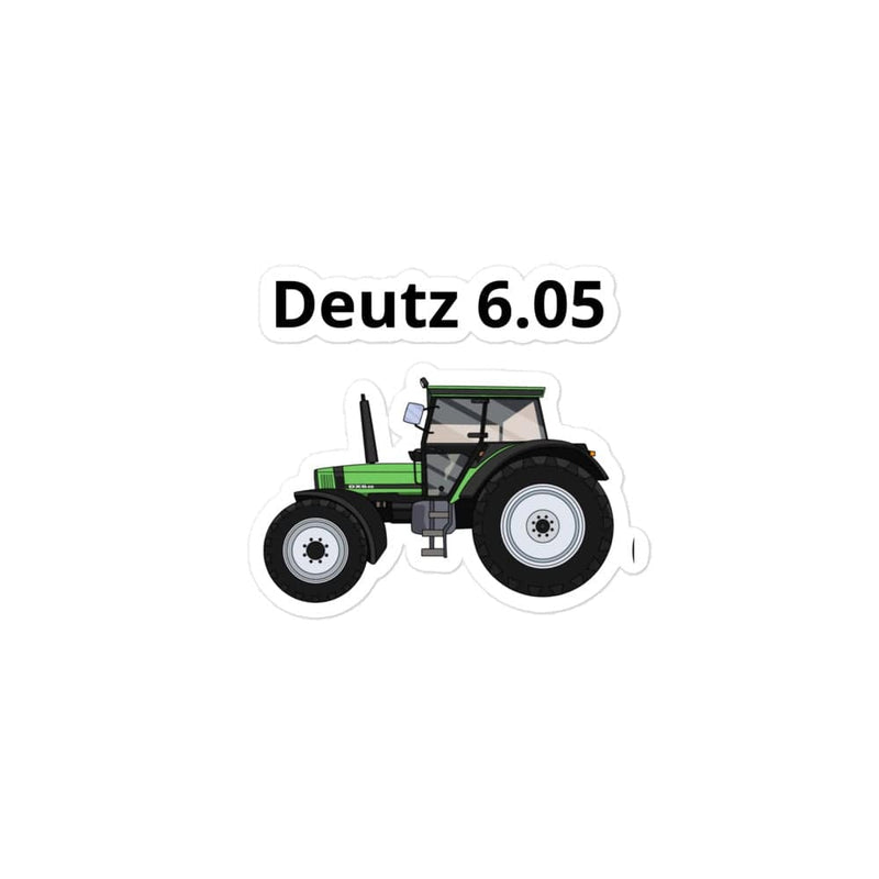 The Farmers Mugs Store 3″×3″ Deutz 6.05 Bubble-free stickers Quality Farmers Merch