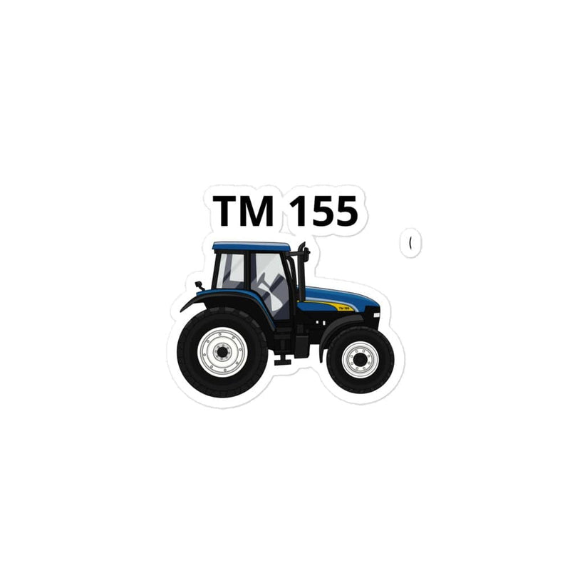 The Farmers Mugs Store 3″×3″ New Holland TM 155 Bubble-free stickers Quality Farmers Merch