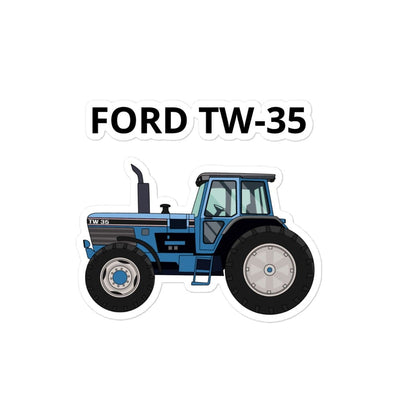 The Farmers Mugs Store 4″×4″ FORD TW 35 Bubble-free stickers Quality Farmers Merch