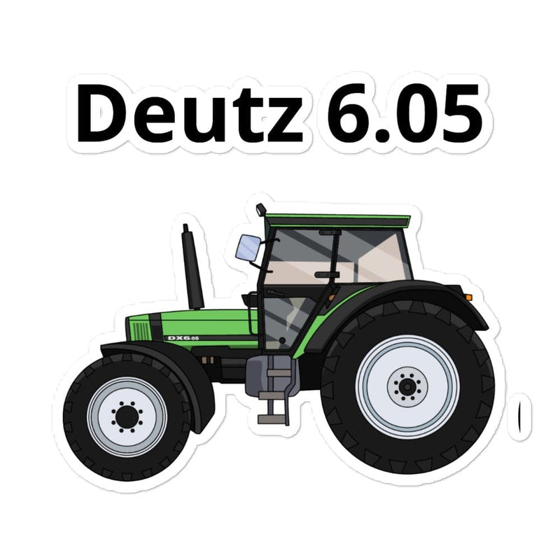The Farmers Mugs Store 5.5″×5.5″ Deutz 6.05 Bubble-free stickers Quality Farmers Merch