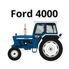 The Farmers Mugs Store 5.5″×5.5″ Ford 4000 Bubble-free stickers Quality Farmers Merch