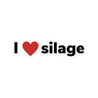 The Farmers Mugs Store 5.5″×5.5″ I Love Silage Bubble-free stickers Quality Farmers Merch