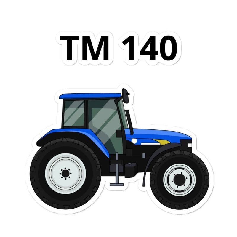 The Farmers Mugs Store 5.5″×5.5″ New Holland TM 140 Bubble-free stickers Quality Farmers Merch
