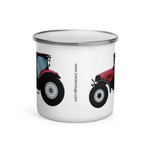 Case 240 PUMA Enamel Mug — design detail