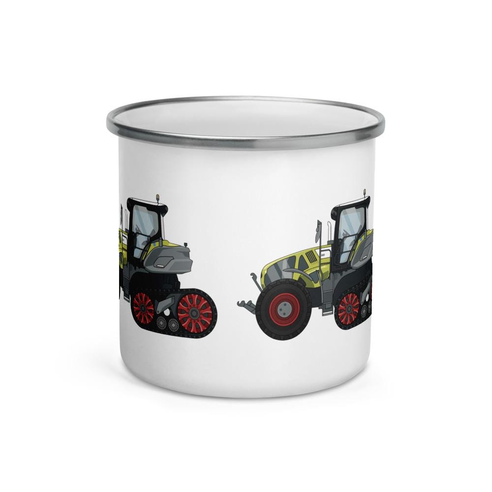 The Farmers Mugs Store Claas Axion 900 Enamel Mug Quality Farmers Merch