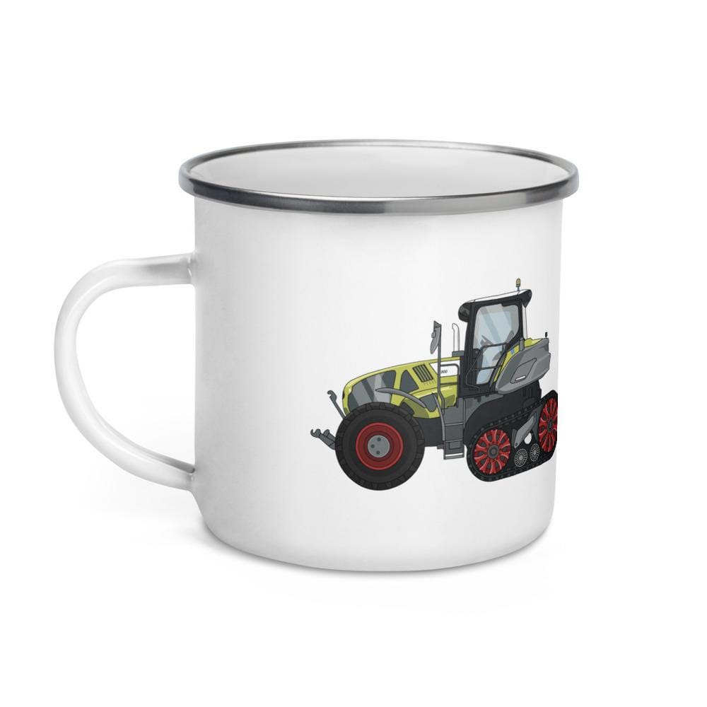 The Farmers Mugs Store Claas Axion 900 Enamel Mug Quality Farmers Merch