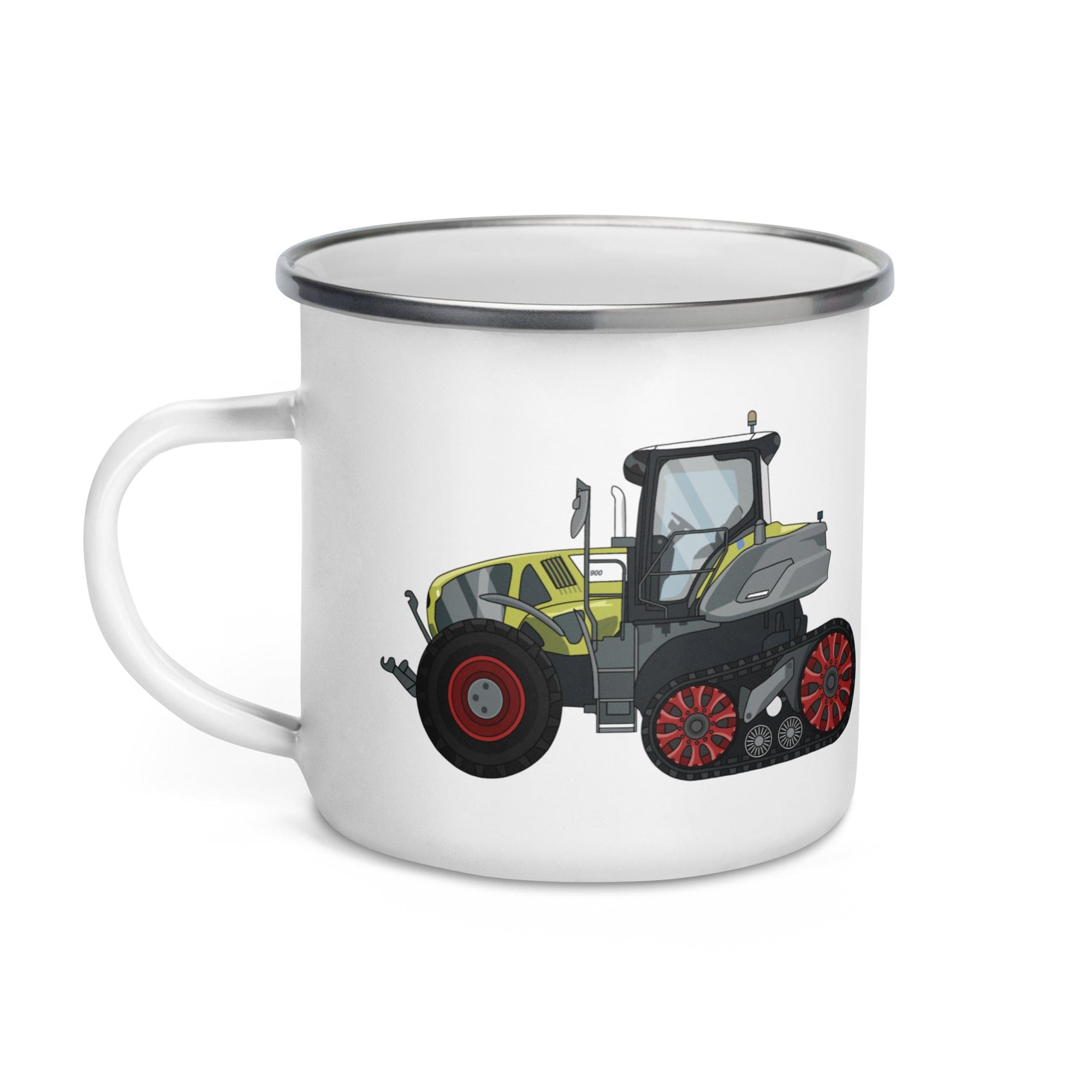 The Farmers Mugs Store Claas Axion 900 Enamel Mug Quality Farmers Merch