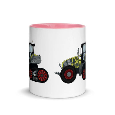 The Farmers Mugs Store Claas Axion 900 Terra Trac Mug with Color Inside Quality Farmers Merch