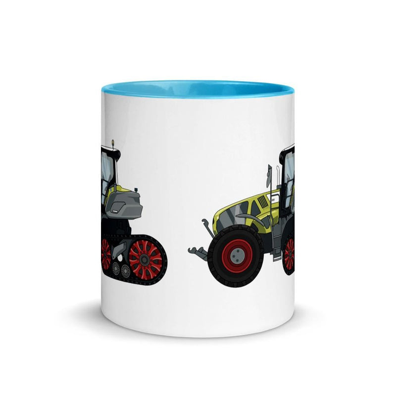 The Farmers Mugs Store Claas Axion 900 Terra Trac Mug with Color Inside Quality Farmers Merch