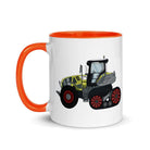 The Farmers Mugs Store Claas Axion 900 Terra Trac Mug with Color Inside Quality Farmers Merch