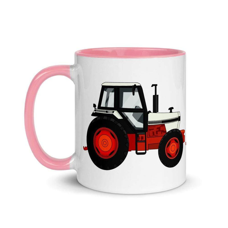 The Farmers Mugs Store David Brown 1490 4WD Mug with Color Inside Quality Farmers Merch