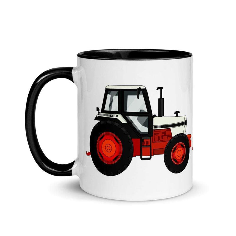 The Farmers Mugs Store David Brown 1490 4WD Mug with Color Inside Quality Farmers Merch