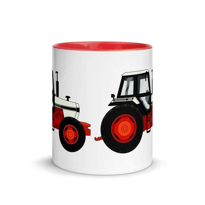 The Farmers Mugs Store David Brown 1490 4WD Mug with Color Inside Quality Farmers Merch