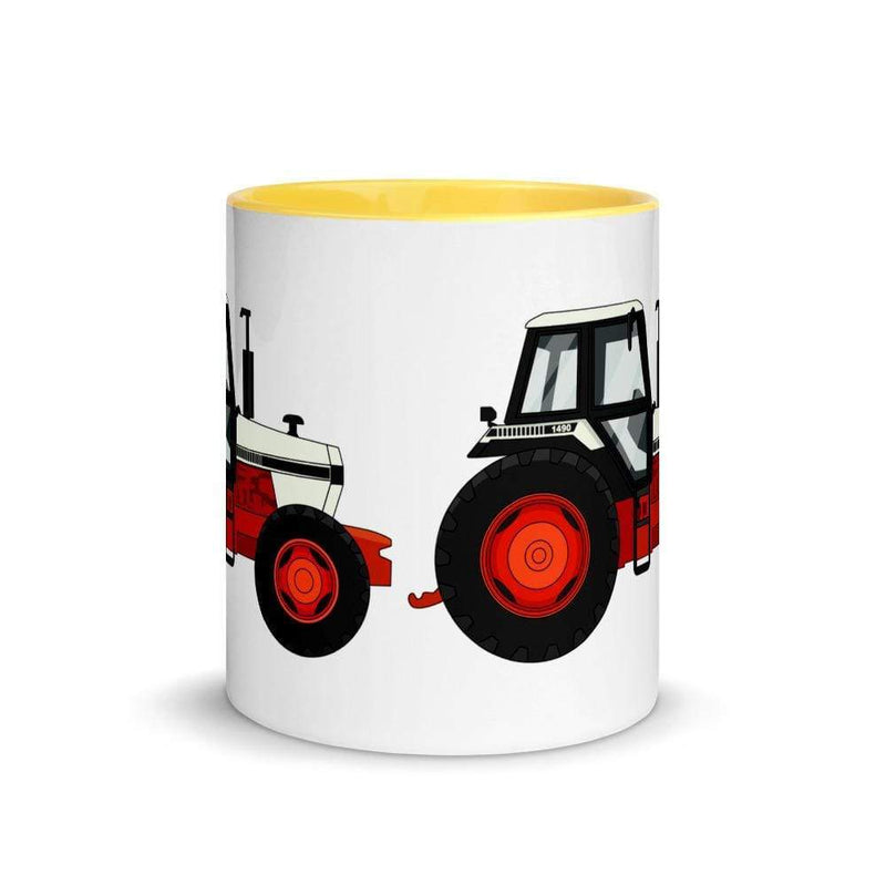 The Farmers Mugs Store David Brown 1490 4WD Mug with Color Inside Quality Farmers Merch